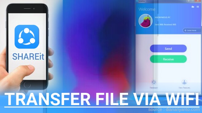 Cara Mudah Transfer File via Wifi di Lenovo K10 Note Menggunakan ShareIt Terbaru