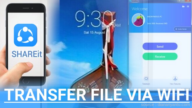 Cara Mudah Transfer File via Wifi di Lenovo Vibe A A1000M Menggunakan ShareIt Terbaru