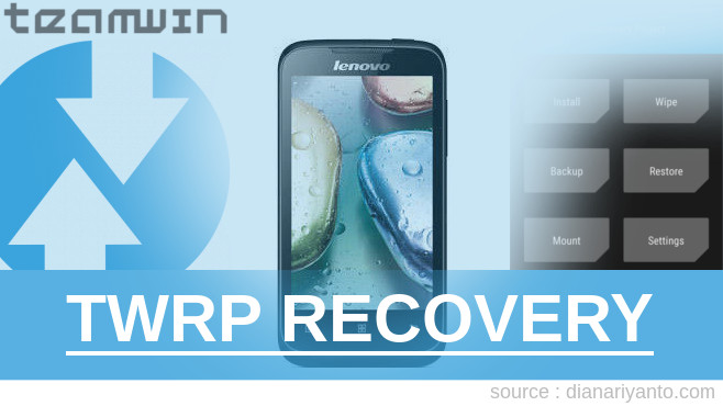 Install TWRP Lenovo A369i Berhasil 100%