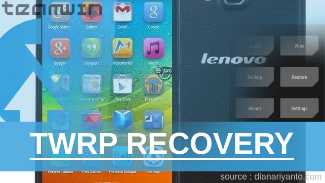 Cara Pasang TWRP Lenovo IdeaPhone A916 Beta