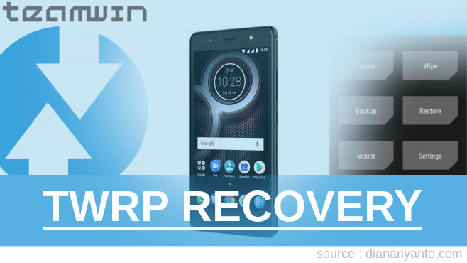 TWRP Lenovo K8 Plus Paling Simpel
