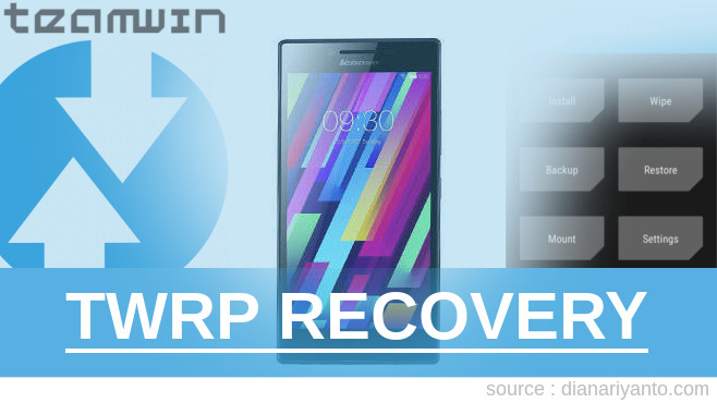 Install TWRP Lenovo P70-A Tanpa PC