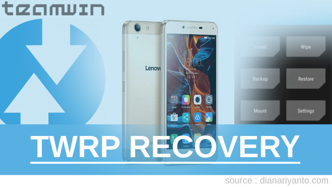 TWRP Lenovo Vibe K5 Plus Temp