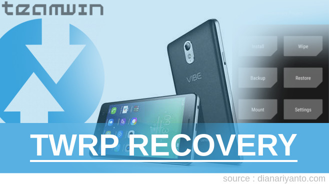 Cara Pasang TWRP Lenovo Vibe P1m Tanpa PC